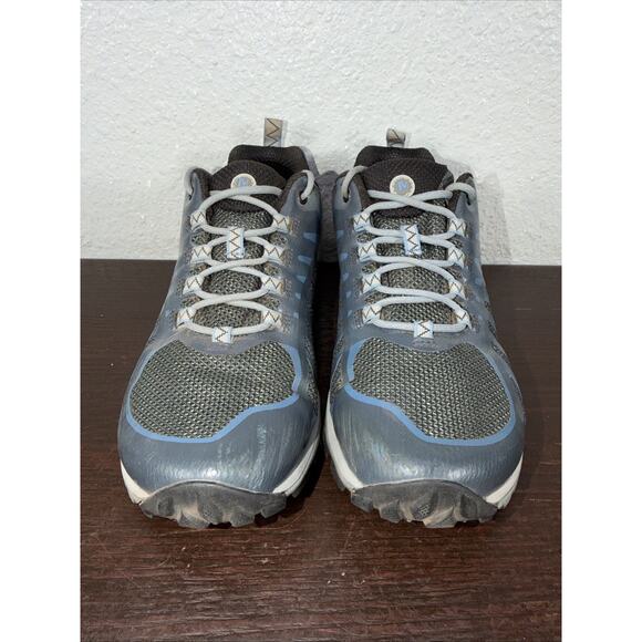 Womens Merrell Siren Edge Q2 Blue Athletic Trail Running Sneakers Shoes Size 7.5 - Picture 2 of 11